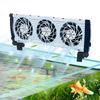Fish Tank Cooler with Four Heads - 3600 R/m Powerful and Silent Aquarium Fan