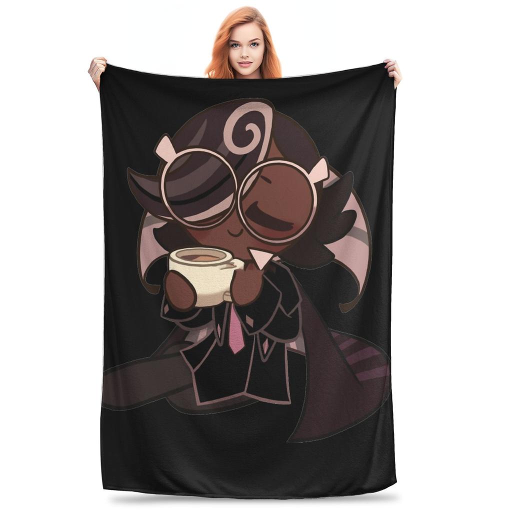 Apple Candy Cookie Run Kingdom Blankets  Flannel Vintage Soft Throw Blanket for Bed Sofa Textile Decor