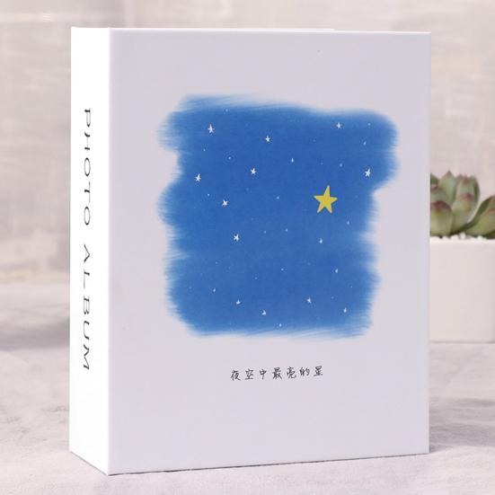 Transparent Page Anti-aging Photo Album Fabric Dust-proof Beautiful Family Photo Book for Photograph