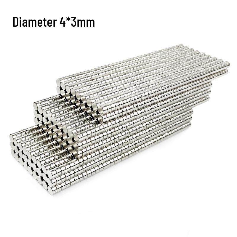 Neodymium Iron Boron Double-Sided Strong Suction Magnets for Fridges, Round and Square Shapes.