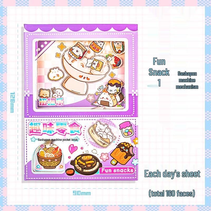 Chiikawa Klomaskin Spiralblock & Färgplanerare