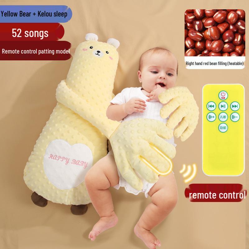 Infant Soothing Music Palm: Baby Sleep Aid for Patting and Hugging to Sleep