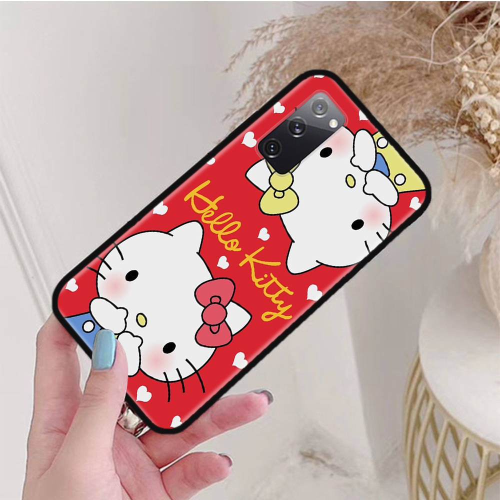 

Черный чехол для iPhone 16 15 Plus 14 13 12 11 Pro 8 6 SE XR XS Max P30 Nova 5T Y5P Y6 Y7 Y8P Y9 Realme C30 C33 C31 L-5 Hello Kitty iPhone 5 индиго