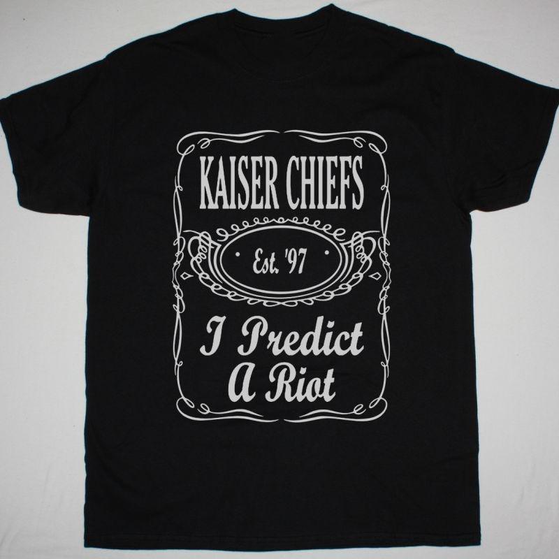 Kaiser Chiefs Band Cotton Black S-5XL T Shirt For Fans MC560 Unisex T-Shirt XL