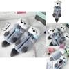 Cute Otter Plush Pencil Bag Functional Marine Animal Toy Case Portable School Storage