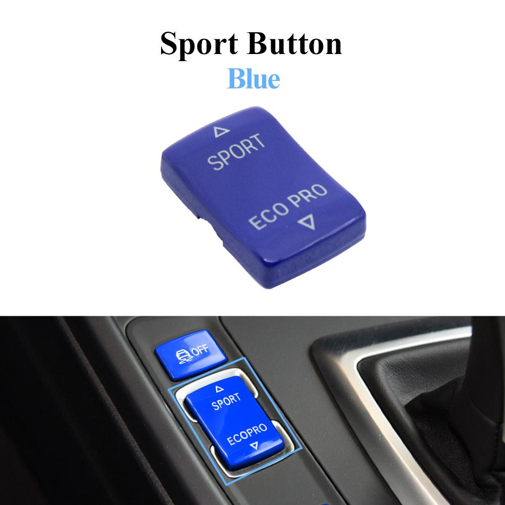 Interior Console Sport ECO Pro Switch Button ESP AntiSlip Radar Sensor For BMW F20 F21 F22 F23 F30 F31 F34 F35 F32 F36 Black