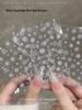 2024 Crystal Diamond Snowflake Nail Stickers - Christmas Tree & Snowman Designs
