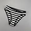 6PCS Women Cute Sexy Stripe Cotton Underwear Panties Bow Bikini Brief Lovely Girls Cotton Lingerie M/L/XL