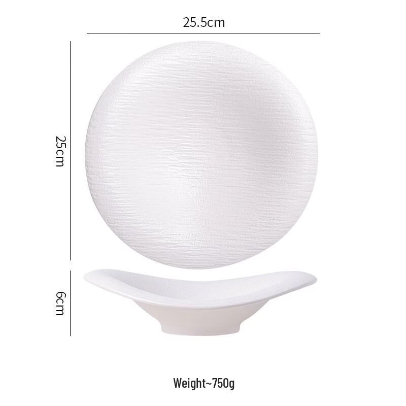 abay Irregular Ceramic Dessert Plates & Bowls