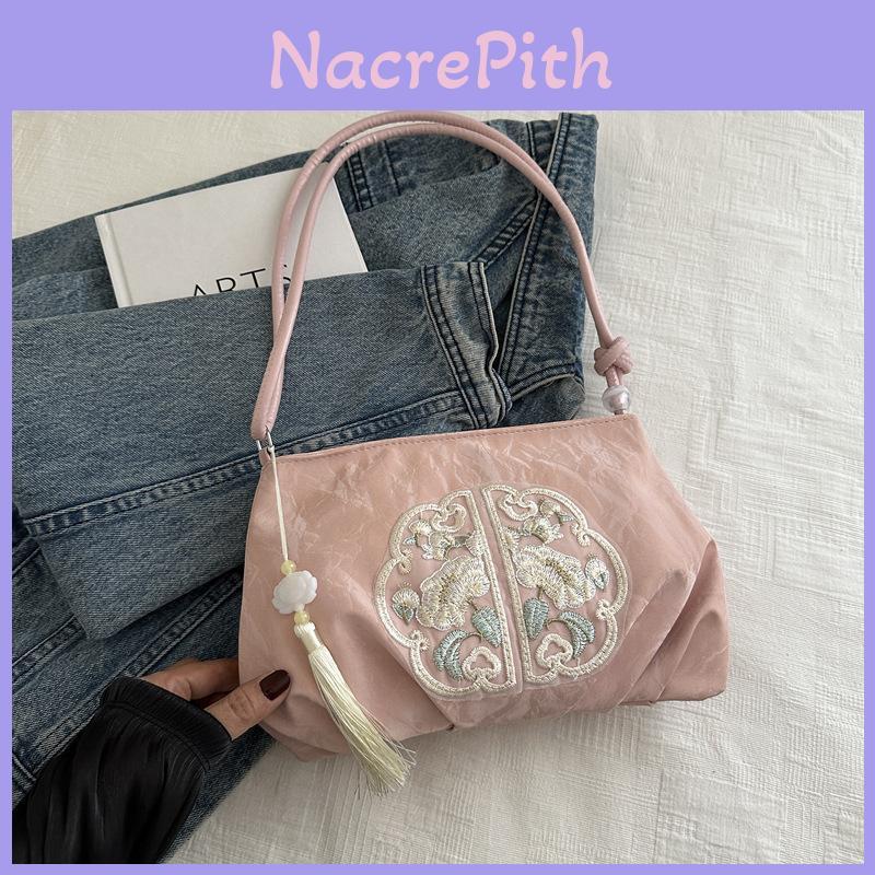 New Chinese Style Crossbody Bag With Soft Pu And Seam Details For Summer Fashion