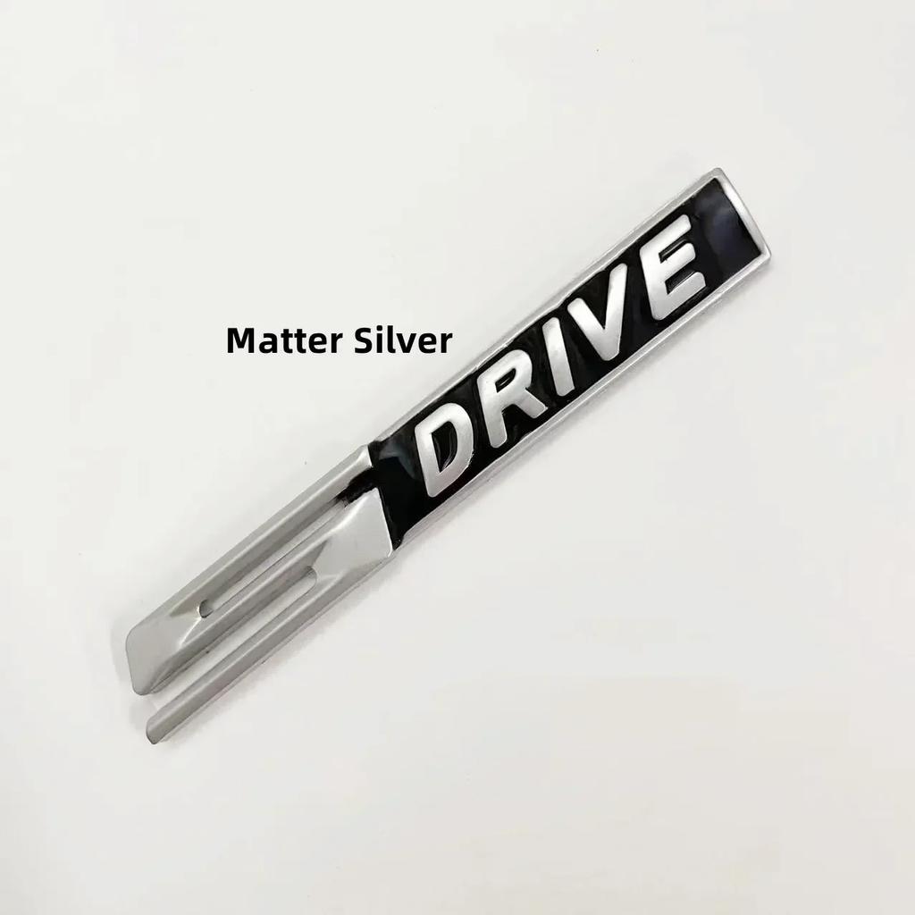 3D Metal XDRIVE SDRIVE EDRIVE Letters Car Rear Trunk Fender Emblem Badge Sticker For BMW E46 E39 E60 E90 F10 F30 E36 X3 X6 X5 X7