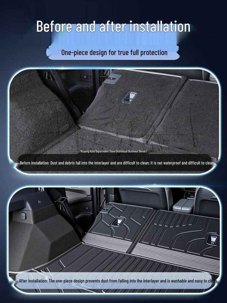 Trunk Mat TPE Tail Box Accessory for 2026 Lynk & Co 08 - Decorative and Protective Modification Peeping Joy