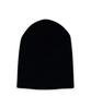 Bonseullipi Cross Short Beanie (Black)