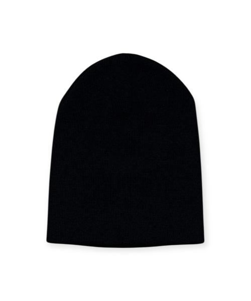 Bonseullipi Cross Short Beanie (Black)