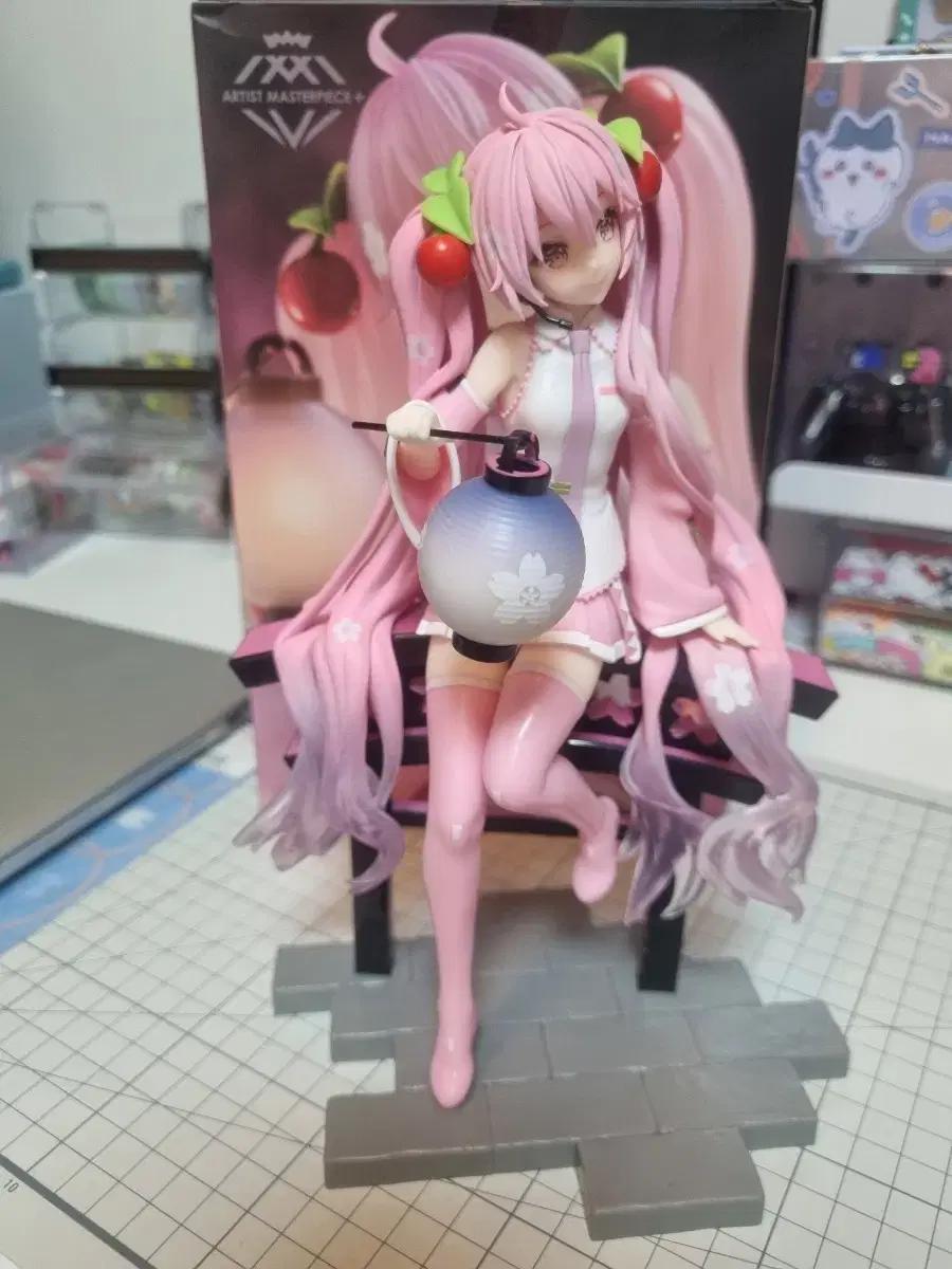

Sakura Miku and other light figures Used