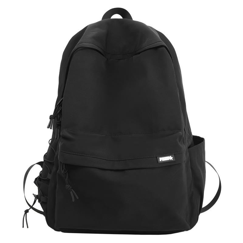 Schoolbag Wholesale Fashion Versatile Backpack Women's Premium Sense Foreign Style Short Trip Backpack Men's High Value School Bag