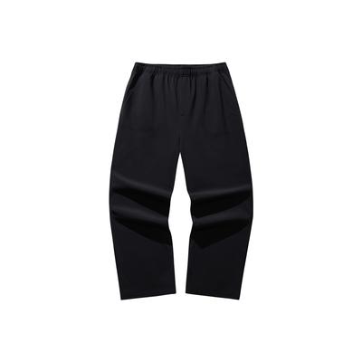 Lifestyle Series Woven Basic Black Casual Pants Men Bottoms 952548503-3