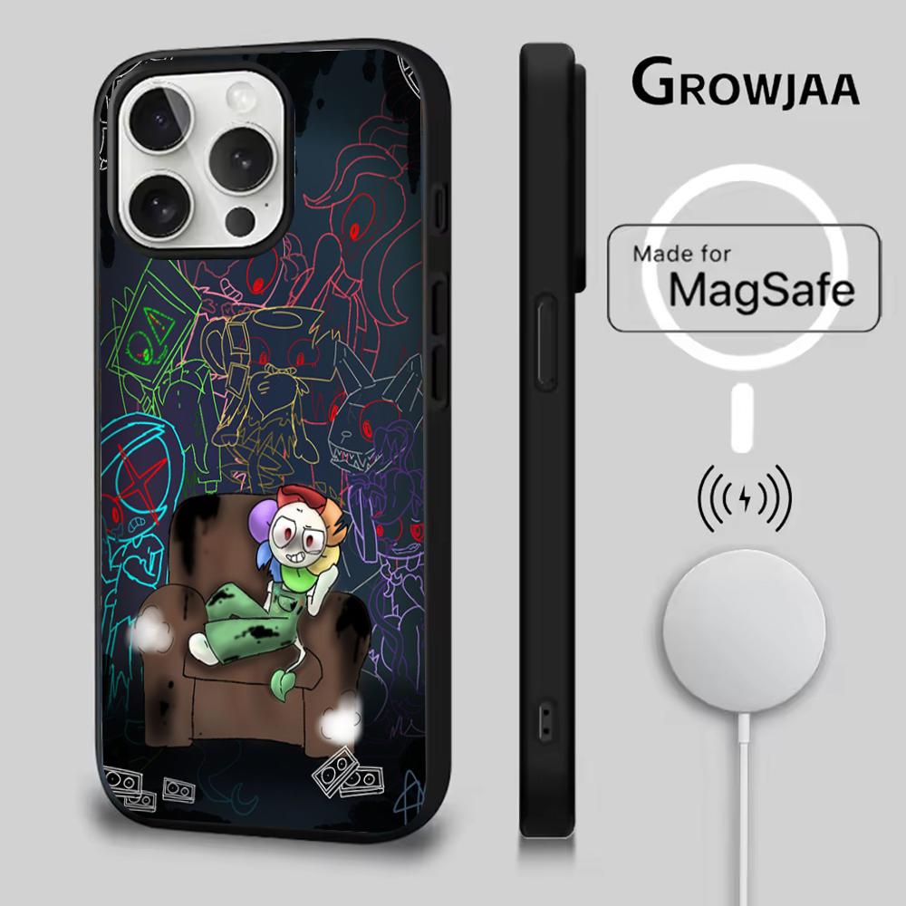 Game D-Dandys W-World Phone Case For iPhone 16e,16,15,14,13,12,11,Plus,Pro,Max,Mini Magsafe Magnetic Wireless Charging