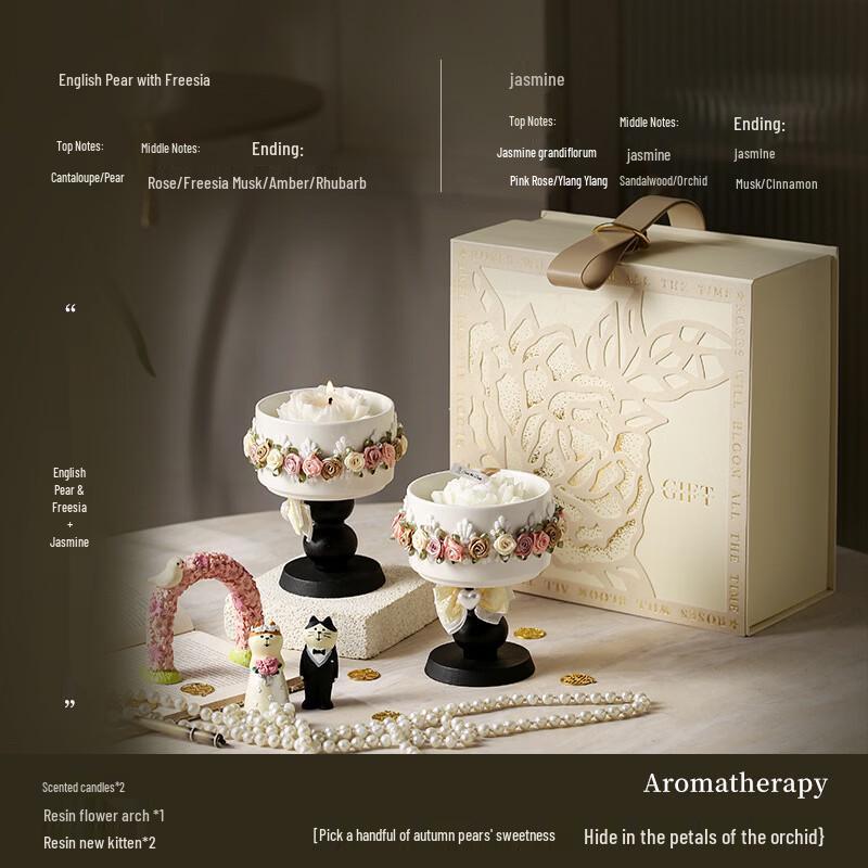 Handun Romantic Garden Scented Candle Gift Set