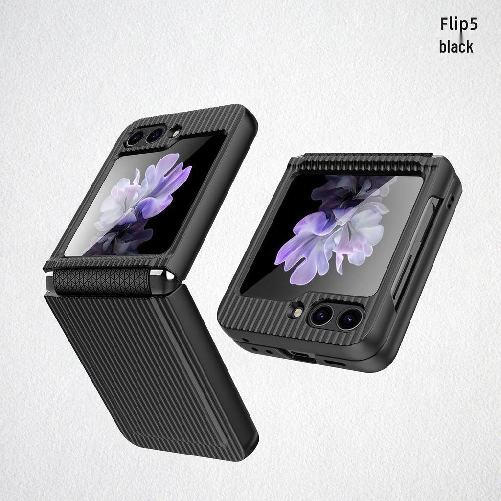 Ultra-Thin Samsung Flip5 Protective Case: Hinge Drop-Proof Design with Integrated Film