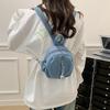 Denim Backpack Lightweight Casual Women Outdoor Sports Mini Backpack