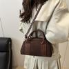 Fashionable Hand-held Pillow Bag, Fashionable Single-shoulder Bag, Retro Matte Crossbody Bag