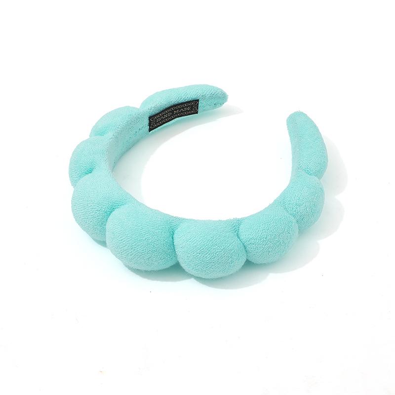 4-teiliges Gesichtswaschset: Stirnband, Haargummi, Armband, Haarspange - Geschenkverpackung