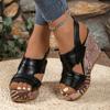 Fashion Platform Sandals Women's Casual Plus Size Foreign Style Super Fairy 2025 Commuting Super Soft
