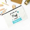 The Influence of Teacher Will Last for A Lifetime Print Makeup Bag Travel Toiletry Bag Pencil Case Stationery Bags Teachers Gift