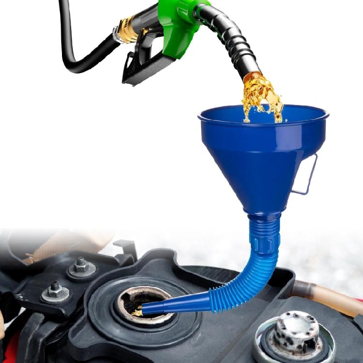 Innovative Design Economy Funnel with Integrated Handle & Wide Spout Vehicle Maintenance Funnel Simple Operate for Car