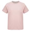 Girls Sports Top Quick Drying Fabric Solid Color Short Sleeve Round Neck Athletic Shirt