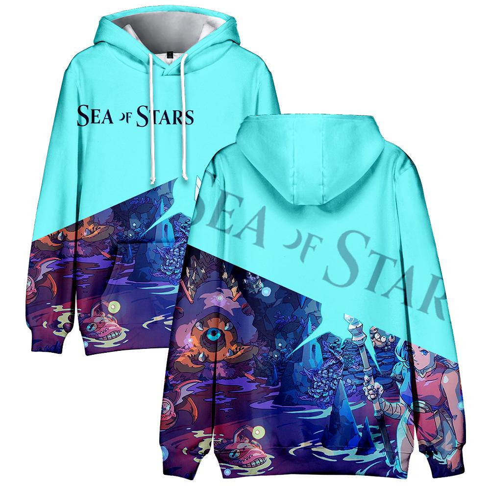 

Fashion for Fans of Game Sea of Stars Printed Hoodies Sweatshirt Outdoor Sport Cosplay Pullovers Hoodie Cosplay Costume XXS