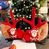 Xmas Ornaments Elk Ear Pine Cone Hairpins Hair Accessories Merry Christmas Decor Antler Hairpin