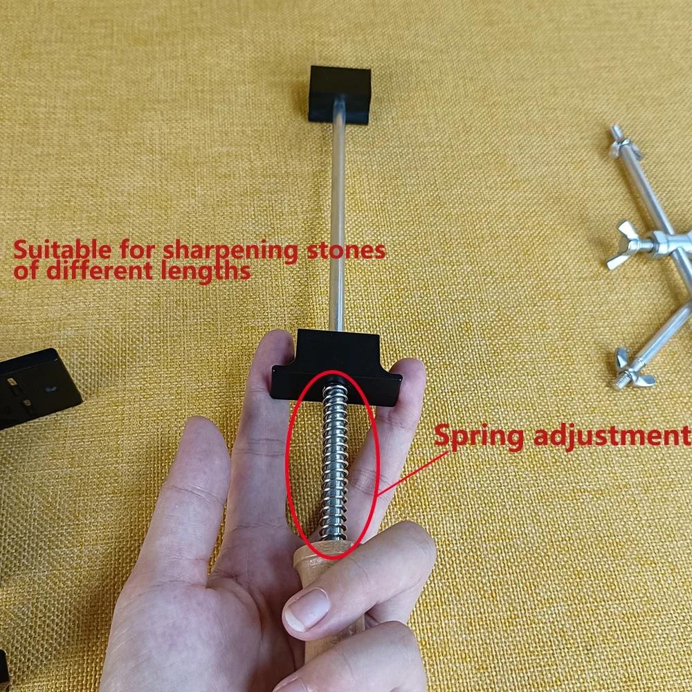 2024 NEU Professioneller Messerschärfer mit festem Winkelschärfer für Messer Diamant-Schleifstein Küchenschleifwerkzeuge Schleifstein