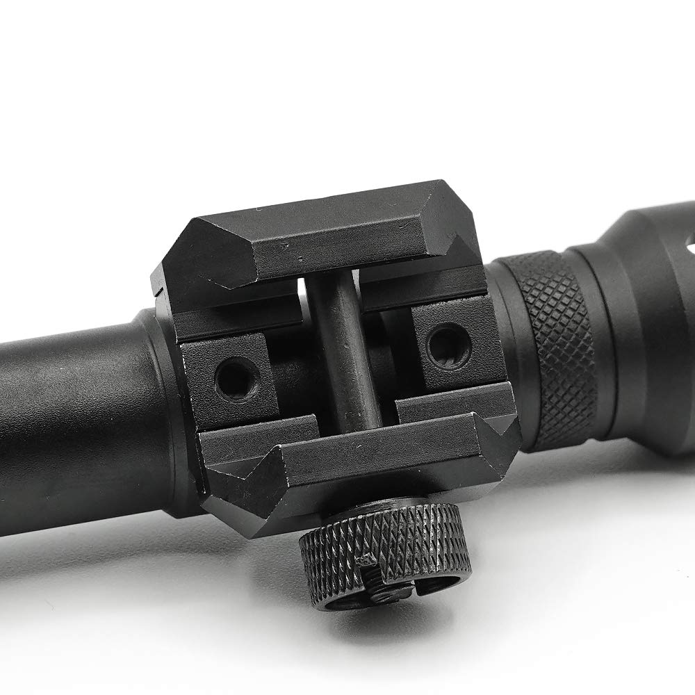Ryohin Takehin M600B Scout Light with 470 Lumens, SF Stamp, and Two Switches, CREE XP-G R5 LED (Black)