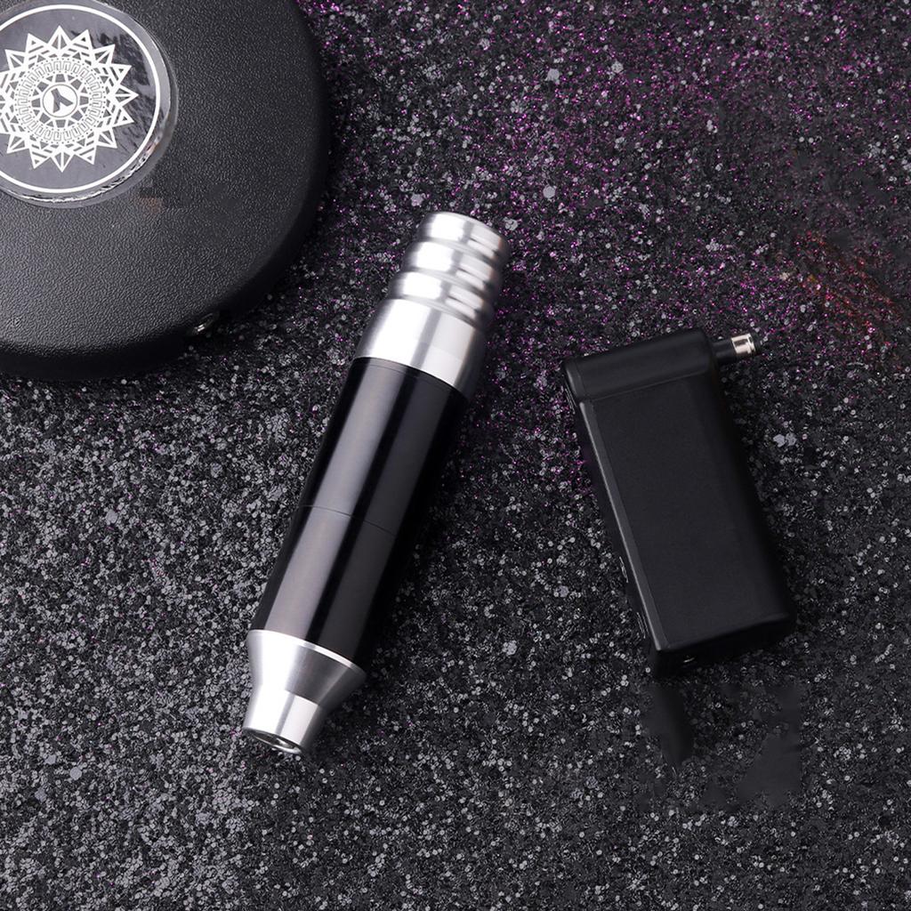 Set de mașini de tatuaj Mașină cu motor fără fir Putere pentru tatuaj Cartuș cu ac Echipamente de tatuaje