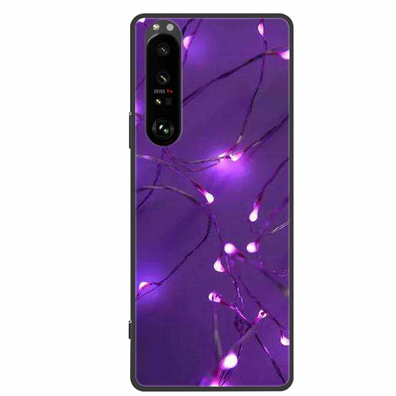 Funda Para Sony Xperia 1 Funda Dibujos Animados Suave TPU Cubierta de Teléfono Para Sony Xperia1 iii Silicona Fundas para Sony Xperia 1 ii J9110 J8110