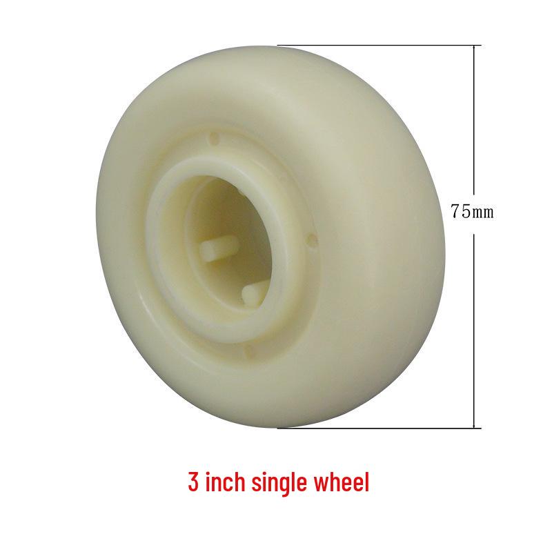 PP Nylon Swivel, Fixed, & Braked Casters - Trolley & Equipment Wheels, 3-5 Inch