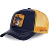 Trendy Unisex Dragon Ball Mesh Baseball Cap - Curved Brim Cartoon Hip Hop Streetwear Hat