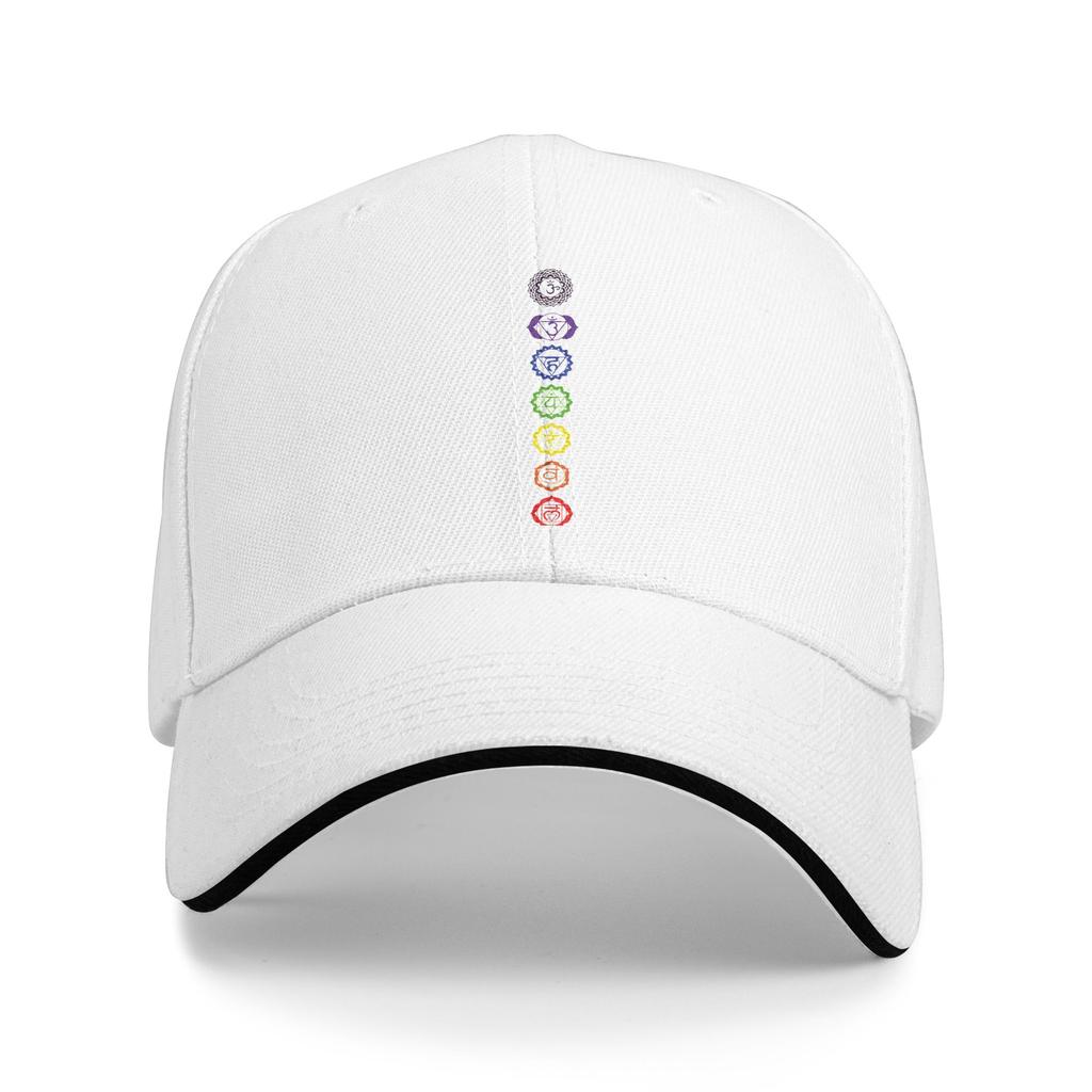 7 Chakras Spiritual Meditation Zen Om Buddhism Energy Casual Baseball Cap Spring  Trucker Unisex Adult Fashion Baseball Caps
