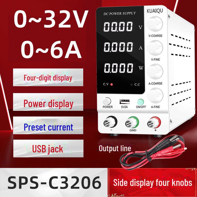 

Регульоване джерело живлення постійного струму: SPS-C3206/3010/605 & SPPS-C305/3010/605/1203 30V5A