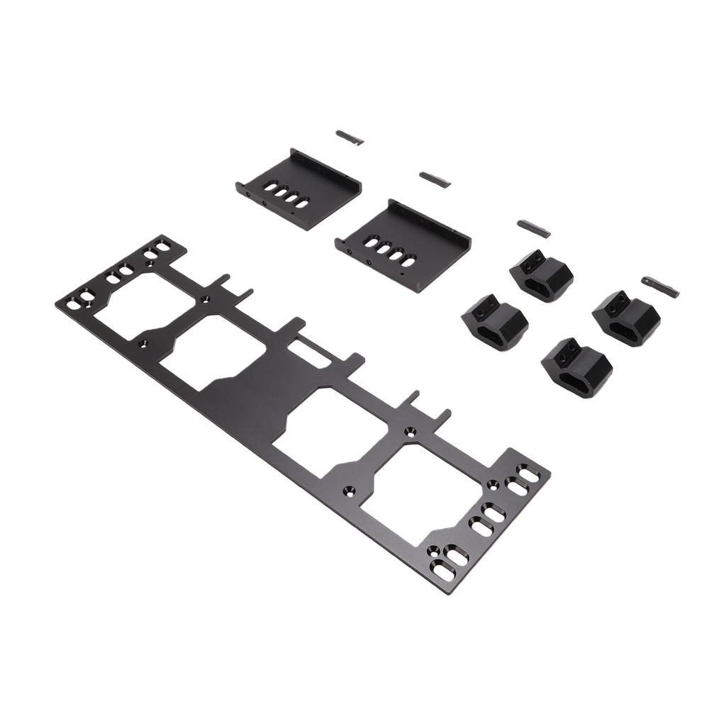 Toolbox Side Mount Bracket Aluminium Alloy Foldable Toolbox Side Bracket Replacement for Packout