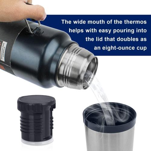 Parts Shop Replacement Thermos Stopper for Stanley Classic Vacuum Insulated Wide Mouth Bottles (1.5 Quart) for Cold & Hot Drinks - Keeps Liquids Hot O