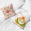 love flower fashion pattern cushion cover Comfortable soft Pillow Case for Sofa Living Room Home office Decor Protective Covers
