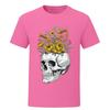 Get Lost T Shirt Skull Fish Flower Death Grim Gothic Tee Unisex Unisex Kids Gift