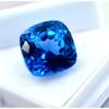 Natural Aquamarine Santa Maria Blue Cushion Cut 9.60 Ct Beautiful Gemstone