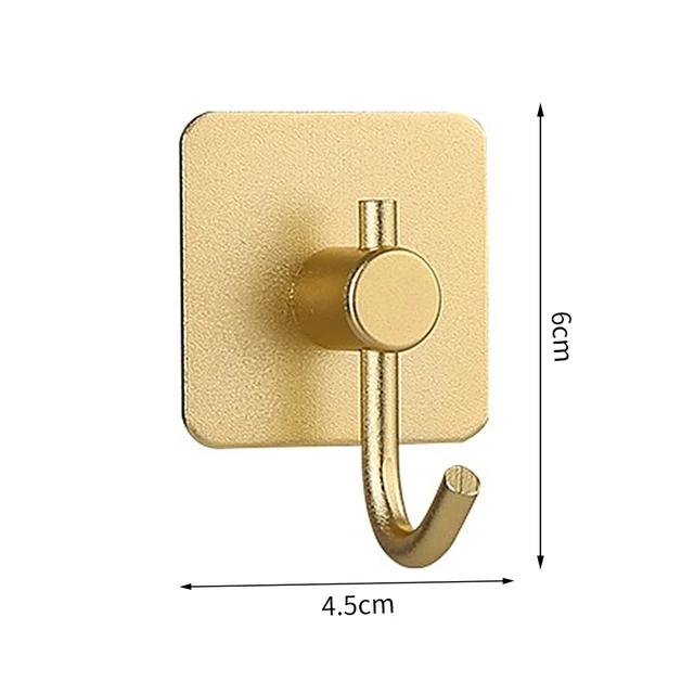 Self Adhesive Wall Hooks Door Key Holder Clothes Coat Hanger Bathroom Towel Holder Kitchen Storage Rack Shelf Bag Organizer