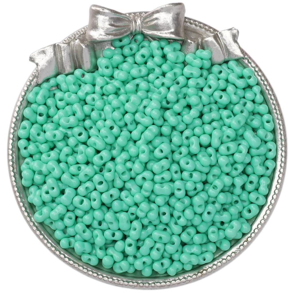 100pcs Glass Beads Charm Czech Peanut Beads Seed Spacer Beads For Jewelry Making Accessories