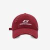 Street Distressed Perforated G Letter Baseball Caps  Men's and Women's Streetwear Hip Hop Embroidered Baseball Caps