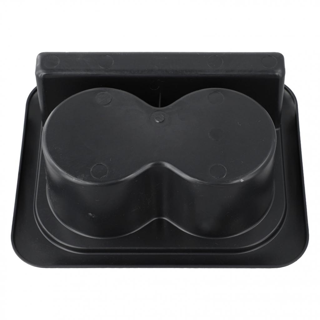 Kompakt Bil Armstödslåda Kudde med Fack för Servetter och Mugghållare